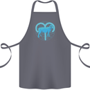 Aries Star Sign Cotton Apron 100% Organic Steel