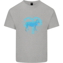 Aries Star Sign Kids T-Shirt Childrens Sports Grey