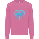 Aries Star Sign Mens Sweatshirt Jumper Azalea