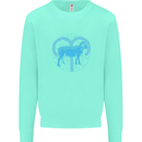 Aries Star Sign Mens Sweatshirt Jumper Peppermint