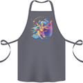 Artemis Greek Goddess of Wild Animals Cotton Apron 100% Organic Steel