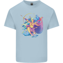 Artemis Greek Goddess of Wild Animals Kids T-Shirt Childrens Light Blue