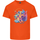 Artemis Greek Goddess of Wild Animals Kids T-Shirt Childrens Orange