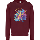 Artemis Greek Goddess of Wild Animals Mens Sweatshirt Jumper Maroon