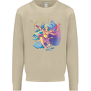 Artemis Greek Goddess of Wild Animals Mens Sweatshirt Jumper Sand