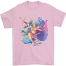 Artemis Greek Goddess of Wild Animals Mens T-Shirt Cotton Gildan Light Pink