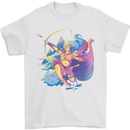 Artemis Greek Goddess of Wild Animals Mens T-Shirt Cotton Gildan White