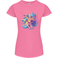 Artemis Greek Goddess of Wild Animals Womens Petite Cut T-Shirt Azalea