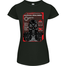 Artificial Intelligence Robot Machine Movie Womens Petite Cut T-Shirt Black