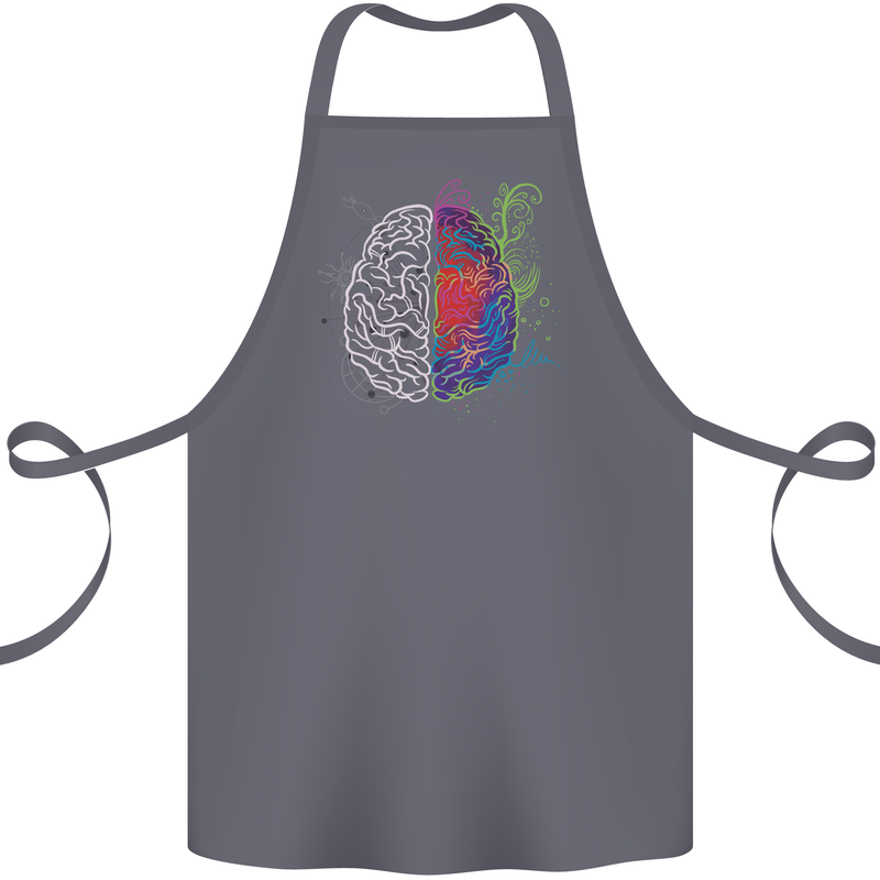 Artistic Technical Brain Artist Engineer Cotton Apron 100% Organic Steel