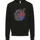 Artistic Technical Brain Artist Engineer Kids Sweatshirt Jumper Black