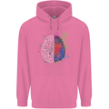 Artistic Technical Brain Artist Engineer Mens 80% Cotton Hoodie Azelea
