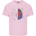 Artistic Technical Brain Artist Engineer Mens Cotton T-Shirt Tee Top Light Pink