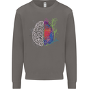 Artistic Technical Brain Artist Engineer Mens Sweatshirt Jumper Charcoal