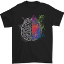 Artistic Technical Brain Artist Engineer Mens T-Shirt Cotton Gildan Black