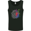 Artistic Technical Brain Artist Engineer Mens Vest Tank Top Black