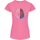 Artistic Technical Brain Artist Engineer Womens Petite Cut T-Shirt Azalea