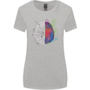 Artistic Technical Brain Artist Engineer Womens Wider Cut T-Shirt Sports Grey