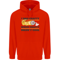 Arts and Crafts Funny Crafty Art Artist Childrens Kids Hoodie Bright Red