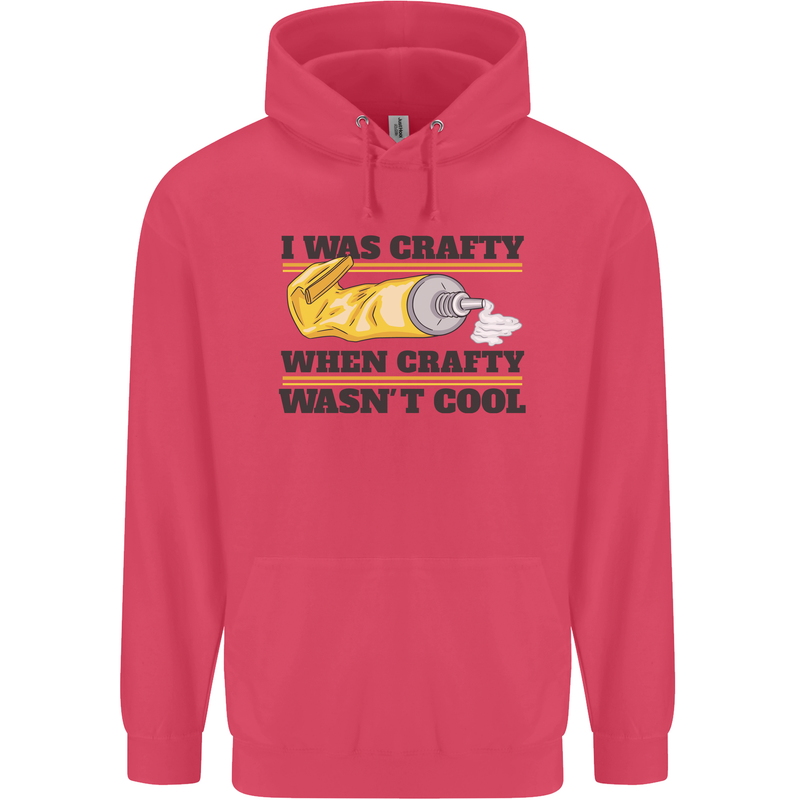 Arts and Crafts Funny Crafty Art Artist Childrens Kids Hoodie Heliconia