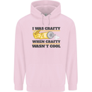 Arts and Crafts Funny Crafty Art Artist Childrens Kids Hoodie Light Pink
