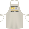 Arts and Crafts Funny Crafty Art Artist Cotton Apron 100% Organic Natural