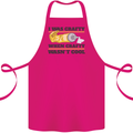 Arts and Crafts Funny Crafty Art Artist Cotton Apron 100% Organic Pink