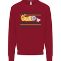 Arts and Crafts Funny Crafty Art Artist Kids Sweatshirt Jumper Red