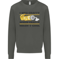 Arts and Crafts Funny Crafty Art Artist Kids Sweatshirt Jumper Storm Grey