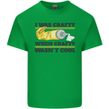 Arts and Crafts Funny Crafty Art Artist Kids T-Shirt Childrens Irish Green