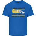 Arts and Crafts Funny Crafty Art Artist Kids T-Shirt Childrens Royal Blue