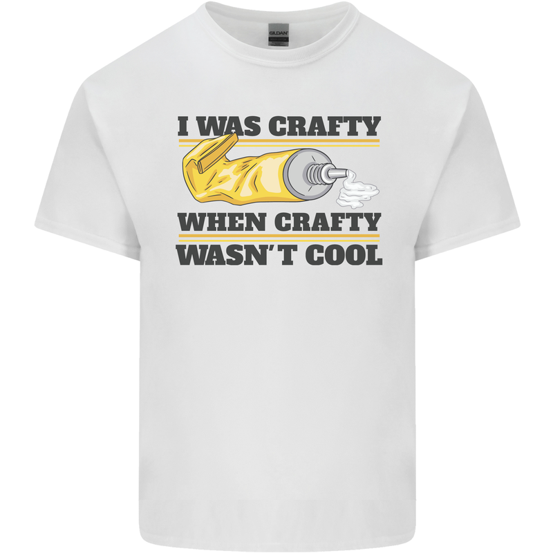 Arts and Crafts Funny Crafty Art Artist Kids T-Shirt Childrens White