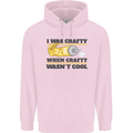 Arts and Crafts Funny Crafty Art Artist Mens 80% Cotton Hoodie Light Pink