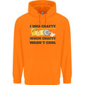 Arts and Crafts Funny Crafty Art Artist Mens 80% Cotton Hoodie Orange