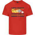 Arts and Crafts Funny Crafty Art Artist Mens Cotton T-Shirt Tee Top Red