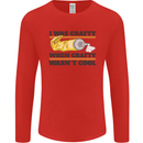 Arts and Crafts Funny Crafty Art Artist Mens Long Sleeve T-Shirt Red