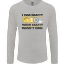 Arts and Crafts Funny Crafty Art Artist Mens Long Sleeve T-Shirt Sports Grey