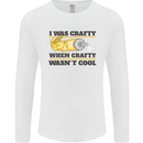 Arts and Crafts Funny Crafty Art Artist Mens Long Sleeve T-Shirt White