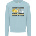 Arts and Crafts Funny Crafty Art Artist Mens Sweatshirt Jumper Light Blue