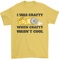 Arts and Crafts Funny Crafty Art Artist Mens T-Shirt 100% Cotton Yellow