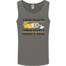 Arts and Crafts Funny Crafty Art Artist Mens Vest Tank Top Charcoal