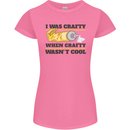 Arts and Crafts Funny Crafty Art Artist Womens Petite Cut T-Shirt Azalea
