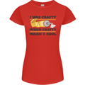 Arts and Crafts Funny Crafty Art Artist Womens Petite Cut T-Shirt Red