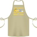 Arts and Crafts Funny Crafty Artist Art Cotton Apron 100% Organic Khaki
