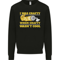 Arts and Crafts Funny Crafty Artist Art Kids Sweatshirt Jumper Black