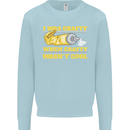 Arts and Crafts Funny Crafty Artist Art Kids Sweatshirt Jumper Light Blue