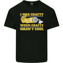 Arts and Crafts Funny Crafty Artist Art Kids T-Shirt Childrens Black