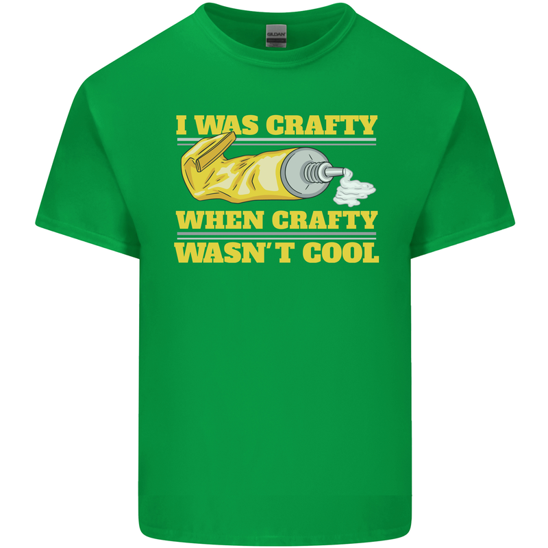 Arts and Crafts Funny Crafty Artist Art Kids T-Shirt Childrens Irish Green