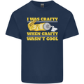 Arts and Crafts Funny Crafty Artist Art Kids T-Shirt Childrens Navy Blue
