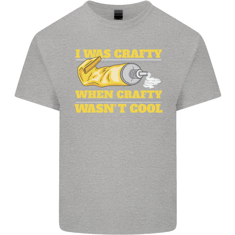 Arts and Crafts Funny Crafty Artist Art Kids T-Shirt Childrens Sports Grey